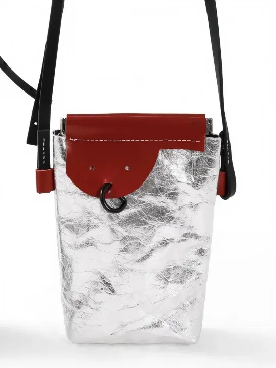 Silver + Red